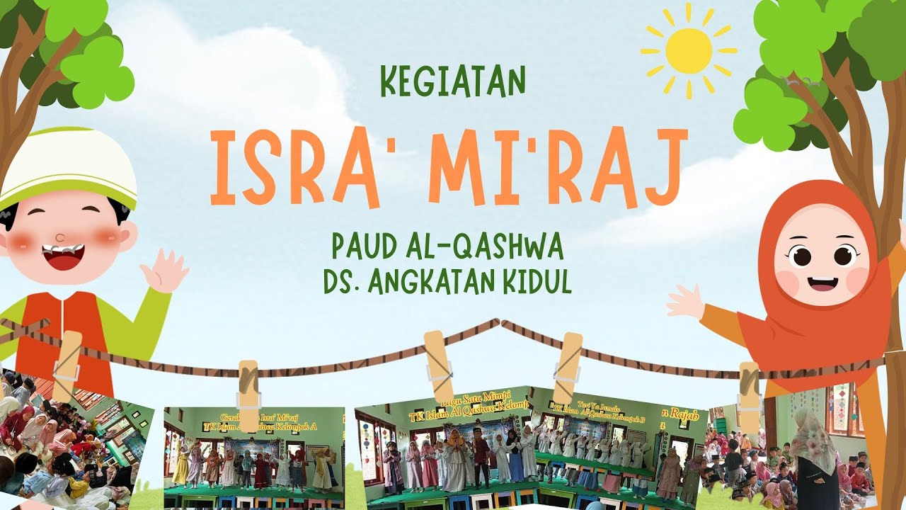 Kegiatan Isra' Mi'raj PAUD Al-Qashwa