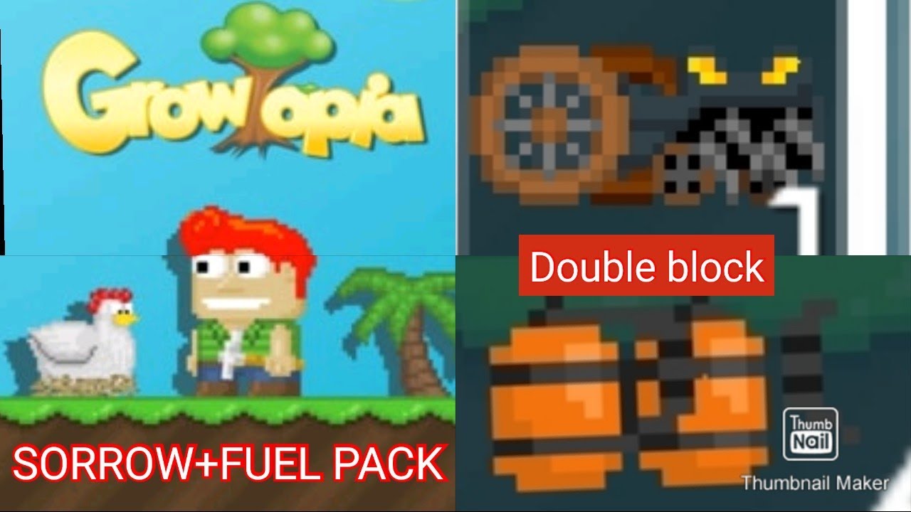 Fungsi SORROW+FUEL PACK di Growtopia Growtopia Indonesia YouTube