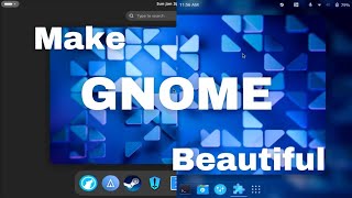 Make the GNOME desktop less boring (with Extensions)!