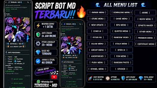🔥 SCRIPT BOT WHATSAPP MD TERBARU 2026 | NO ENC   LINK MEDIAFIRE