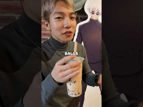Ken gets to make his own bubble tea🧋🦌 (by threat 😂)