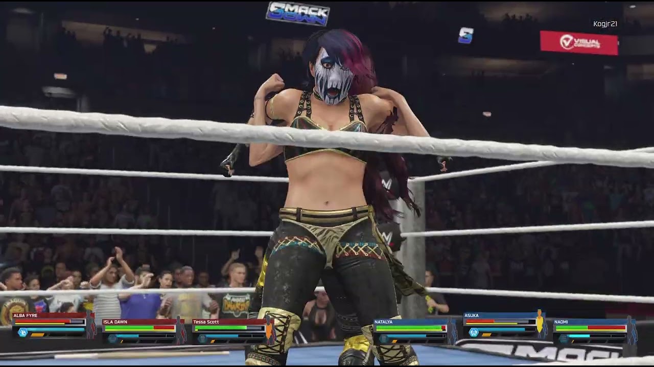 WWE 2K25 MyRise crazy