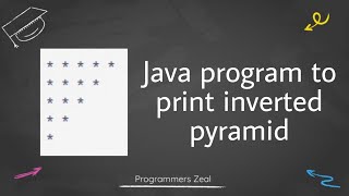 Java program to print inverted pyramid