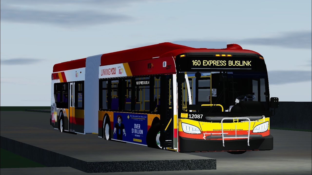 MTAさま専用ページ MTA Maryland Roblox: 2013 #12087 NFI XDE60 On Route 160 Express