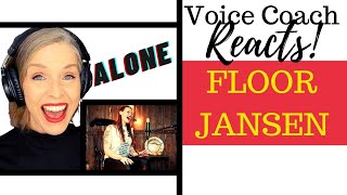 Alone - Heart (cover by Floor Jansen) Vocal Coach Reacts Deconstructs