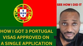 How I Got 3 PORTUGAL SCHENGEN Visas in ONE SINGLE APPLICATION