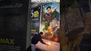Junior NTR Fans GO WILD For War 2! #ntr #hrithikroshan #yrf #war2 #bollywood