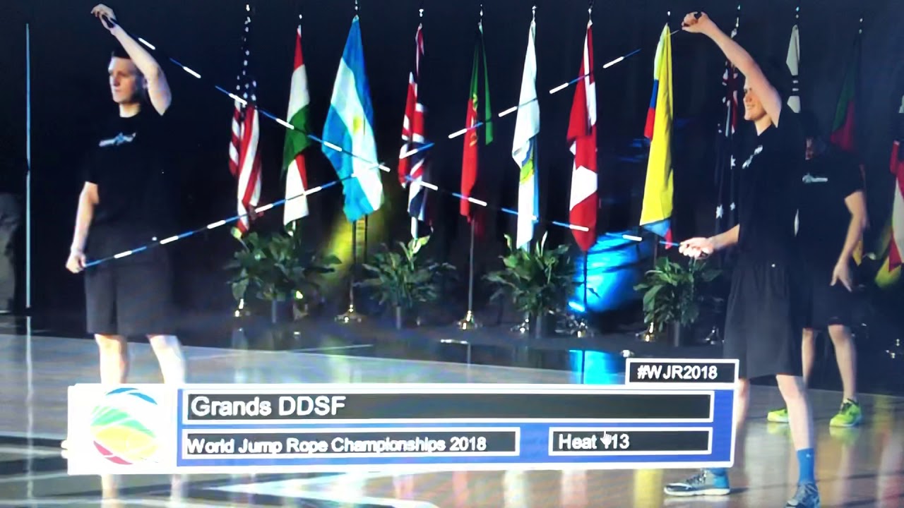 Dylan Bilicki Jumpin’ Allstars Double Dutch Single Freestyle 2nd in the World 2018