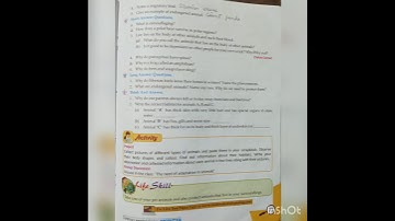 Adaptations- How animals survive, Class 4, Chapter 10 (Book exercises)