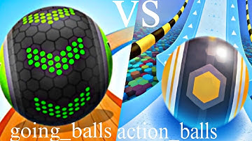 Sky rolling going Balls vs actionballs gameplay video honor 7c