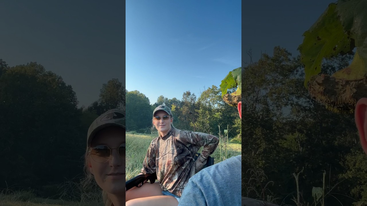 Her first dove hunt! 