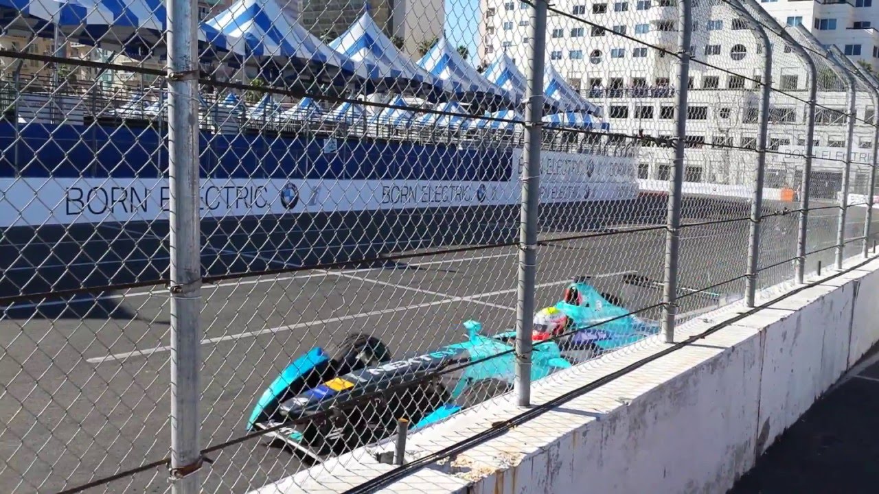 Wipeout The Faraday Future Long Beach ePrix E Formula 2016