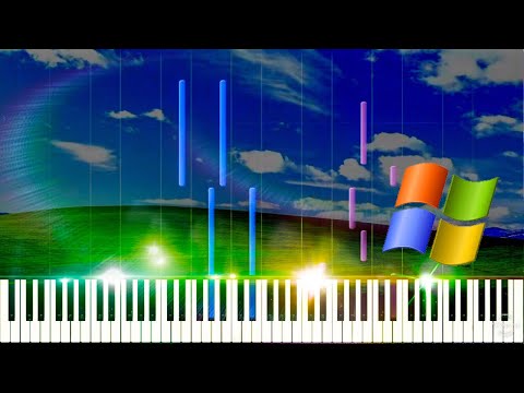 Windows XPの起動音 (Synthesia)