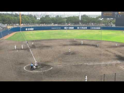 2017.07.30 高校野球大阪大会決勝戦　大阪桐蔭vs大冠　大冠高校9回攻撃