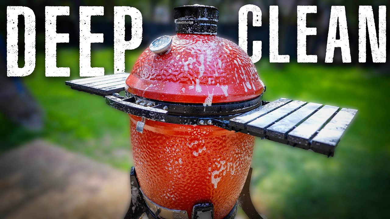 Cleaning a Kamado Joe I found on Facebook Marketplace