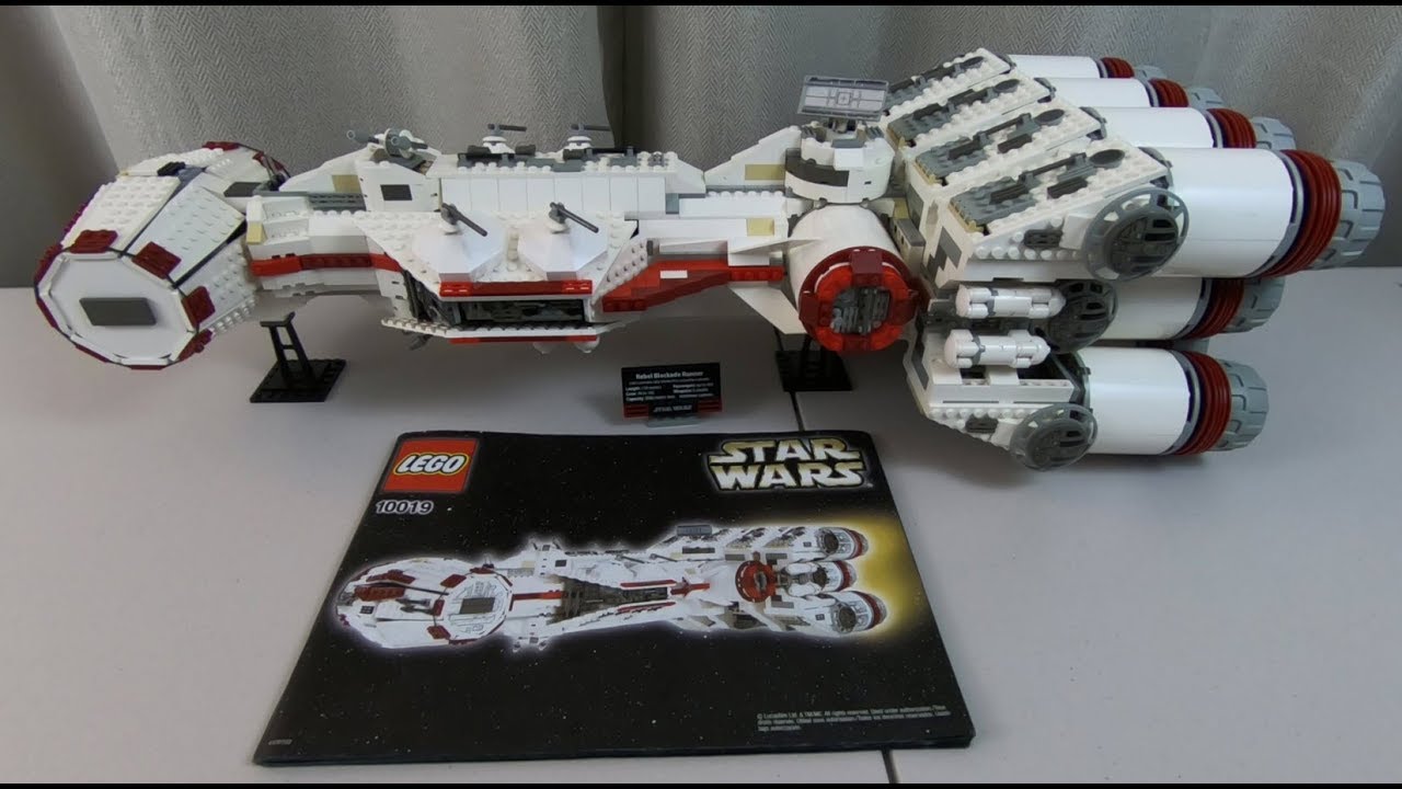 UCS REBEL BLOCKADE RUNNER: and Display - YouTube