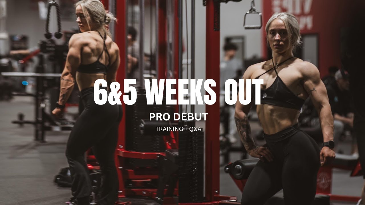 6 & 5 WEEKS OUT VLOG + Q&A