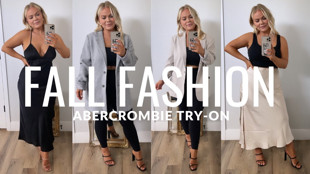 Abercrombie Try-On Haul | Fall Fashion 2022 | Brandy Jackson - YouTube