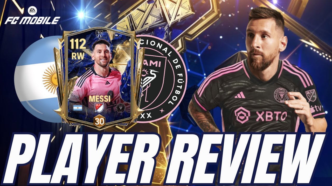 UTOTY MESSI REVIEW | THE ULTIMATE PLAYMAKER IN FC MOBILE 2025