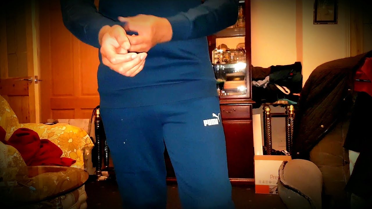 Puma Core Blue Small Logo Crew Sweatshirt Unboxing And Review