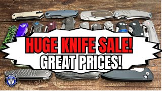 KNIFE SALE! I’m Selling Great Knives at Great Prices