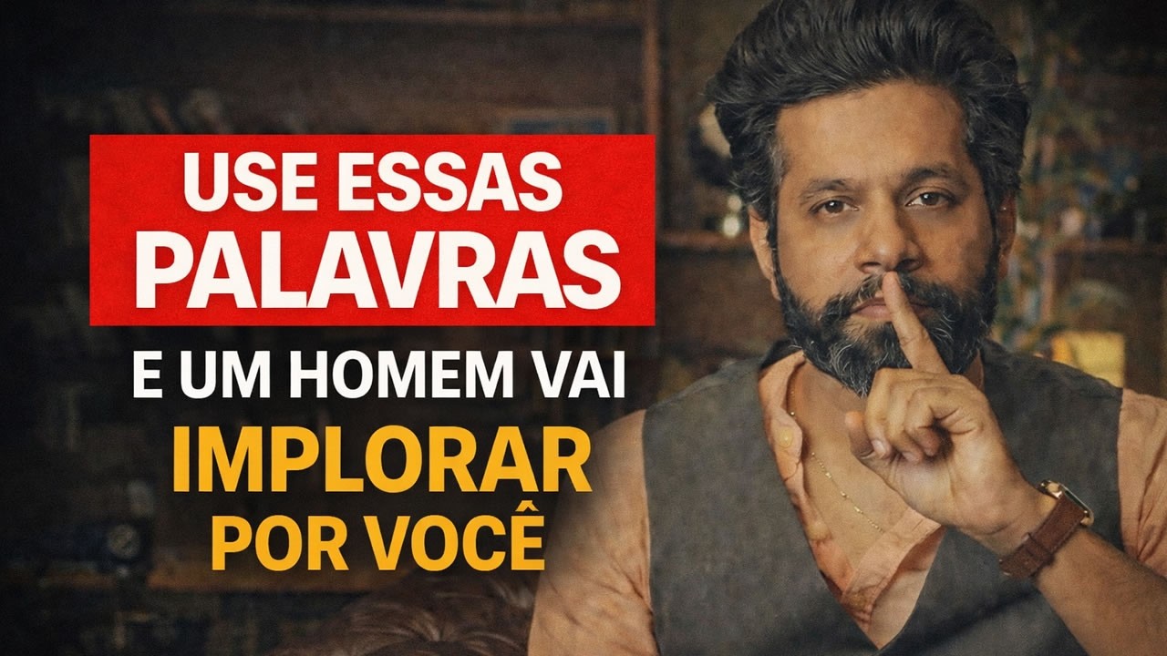USE ESSAS PALAVRAS E UM HOMEM VAI IMPLORAR POR VOCÊ