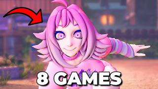 BTG-Chan is in 8 GAMES