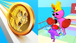 Coin Rush! VS Level Up Runner Android iOS Gameplay (Level 136-140) screenshot 2