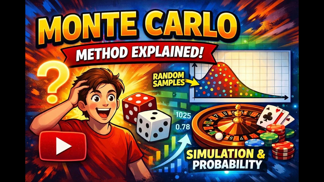 Monte Carlo Method Explained with Tic-Tac-Toe | AI Simulation Tutorial ...