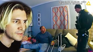 Routine House Search Takes a Dangerous Turn | xQc Reacts
