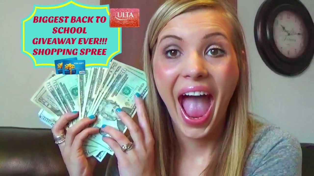 HUGE Back to School Giveaway!!!! 2017 (SHOPPING SPREE GIVEAWAY) OPEN INTERNATIONALLY - OPEN