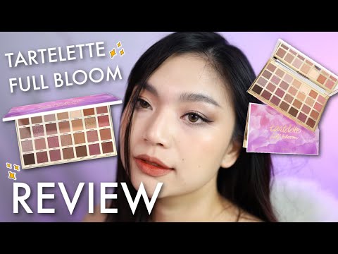 รีวิวพาเลตต์ตา Tartelette Full Bloom ปริมาณน้อยมั๊ก เเล้วคุณภาพ...?