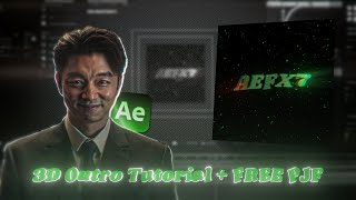 Trending 3D outro Tutorial + AE Free PJF