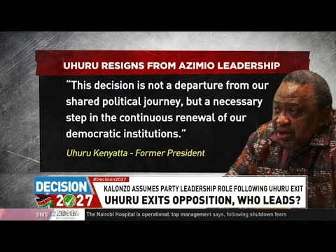 Uhuru Kenyatta formally steps away from the leadership of Ukombozi Alliance