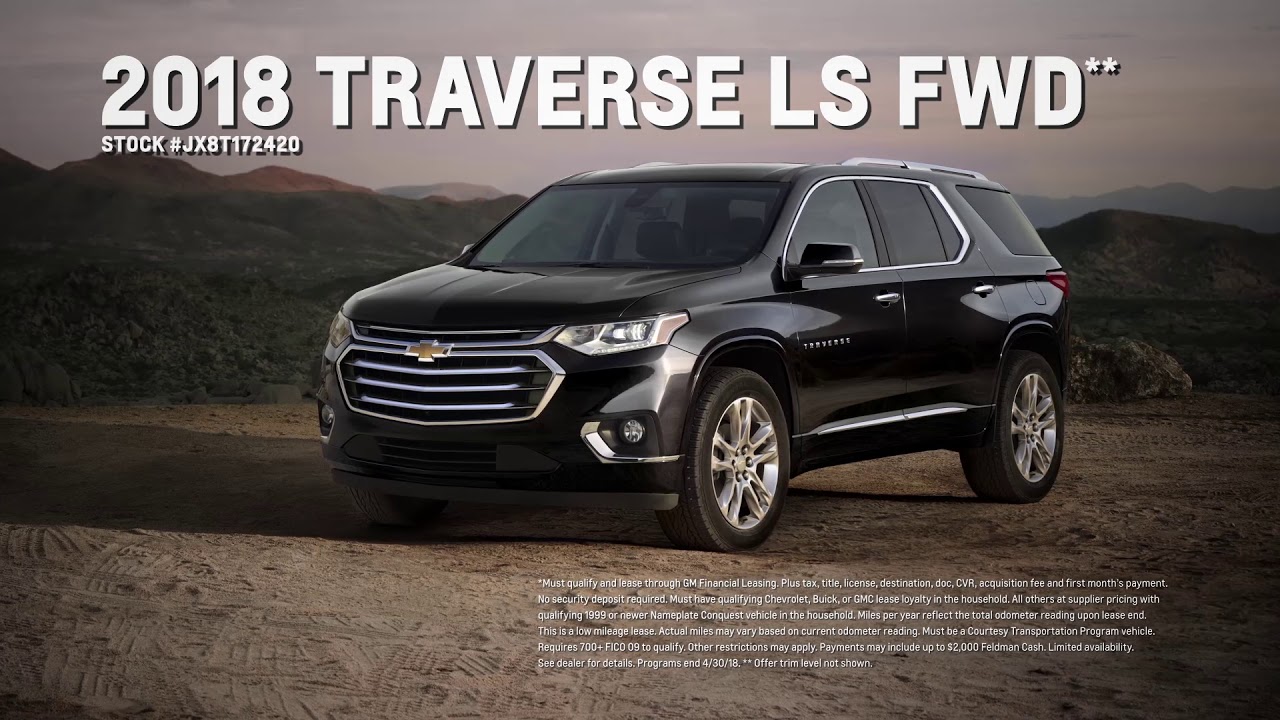 April Lease Deals Chevrolet Equinox Traverse