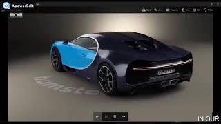 MODELING OF BUGATTI CHIRON IN BLENDER SPEED MODELING