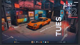 👉 Your Windows 11 Taskbar Can Look THIS CLEAN 🤯 Icons, Folder Colors & Widgets Setup | ®™ |