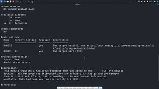 How To exploit vulnerability hacking the ftp server of metasploitable2 Ethical hacking Tutorial