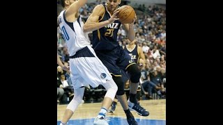 Rudy Gobert at Mavericks (20/01/2017) - Career Night 27 Pts, 25 Rebs, 2 Blks, 8-11 FGM, Clutch!