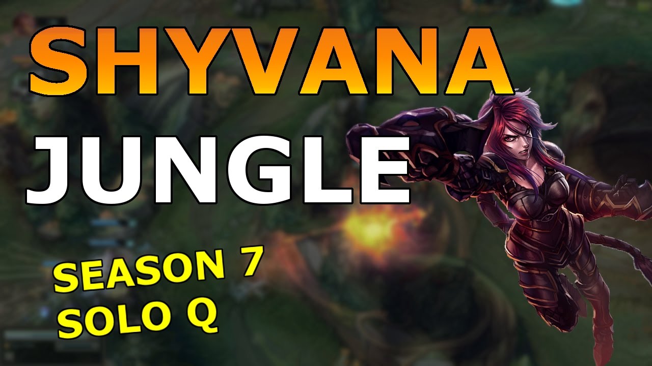 SHYVANA JUNGLE SEASON 7 BLOODRAZOR + BotRK! LEAGUE OF LEGENDS GAMEPLAY