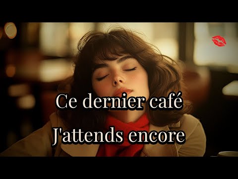 Romantic French Chanson | Parisian Café Ambience on a Rainy Evening | 1970s Music