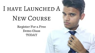 My new Course   Register For a Free Demo Class
