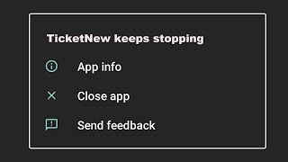 How To Fix TicketNew App Keeps Stopping problem in Android Phone screenshot 1
