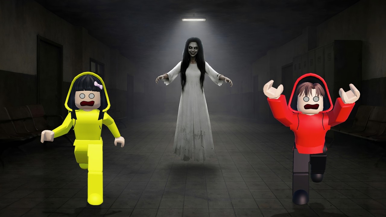 Yuta, Mio Dan Baby Celine Dikejar Hantu Kuntianak Di Rumah Sakit Angker Seram || ROBLOX
