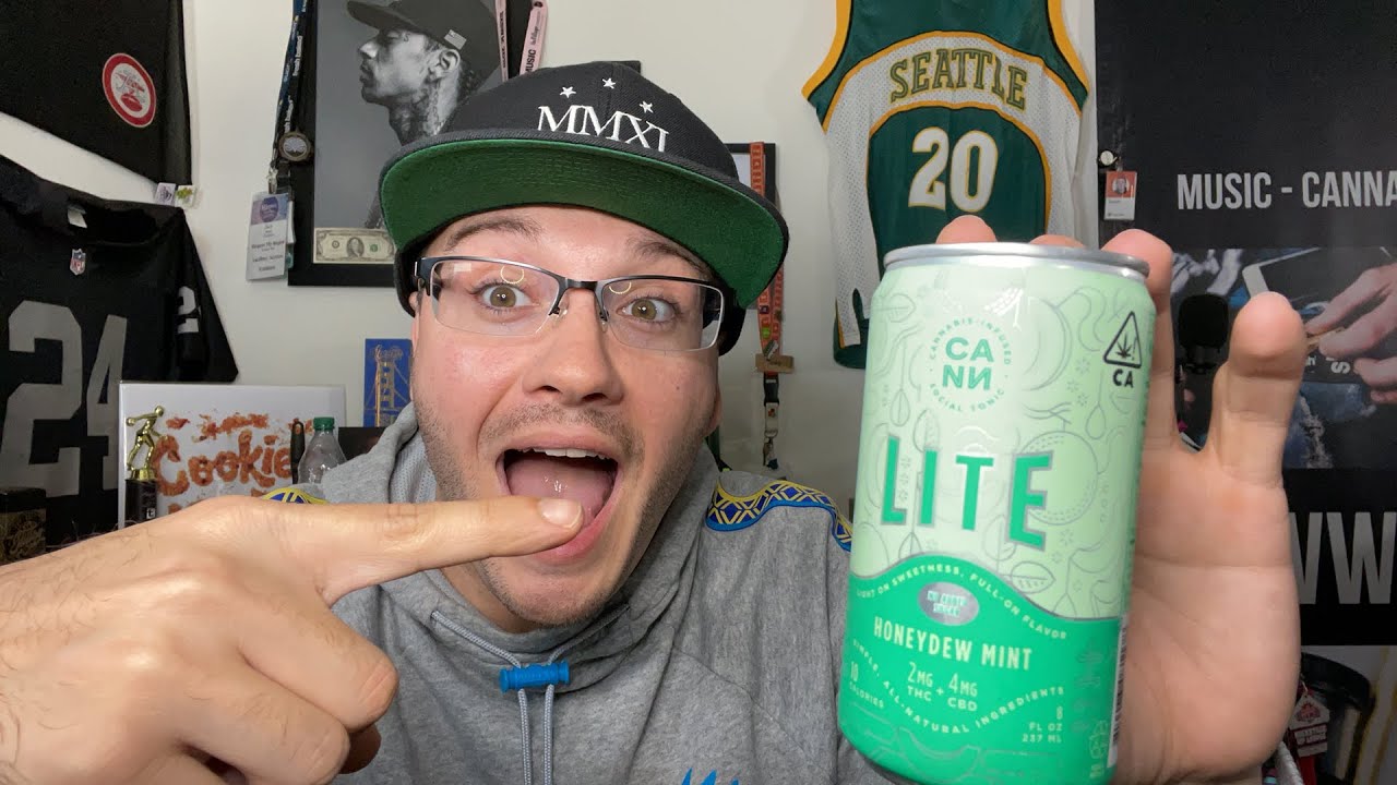 CANN Lite Review Featuring The Honeydew Mint Flavor With 2MG THC + 4MG CBD