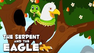 English Stories For Kids | The Serpent And The Eagle | Children Story In English By Aanon Animation screenshot 3