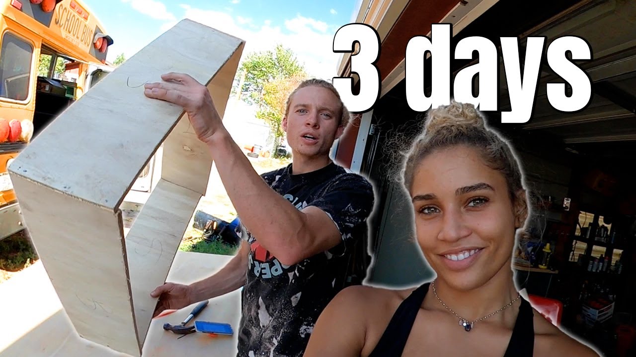 SCHOOL BUS conversion to MINI HOME | vanlife renovation part 4