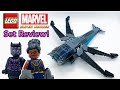 These figs have one HUGE flaw... - Black Panther Dragon Flyer Review! LEGO Marvel Superheros Review!