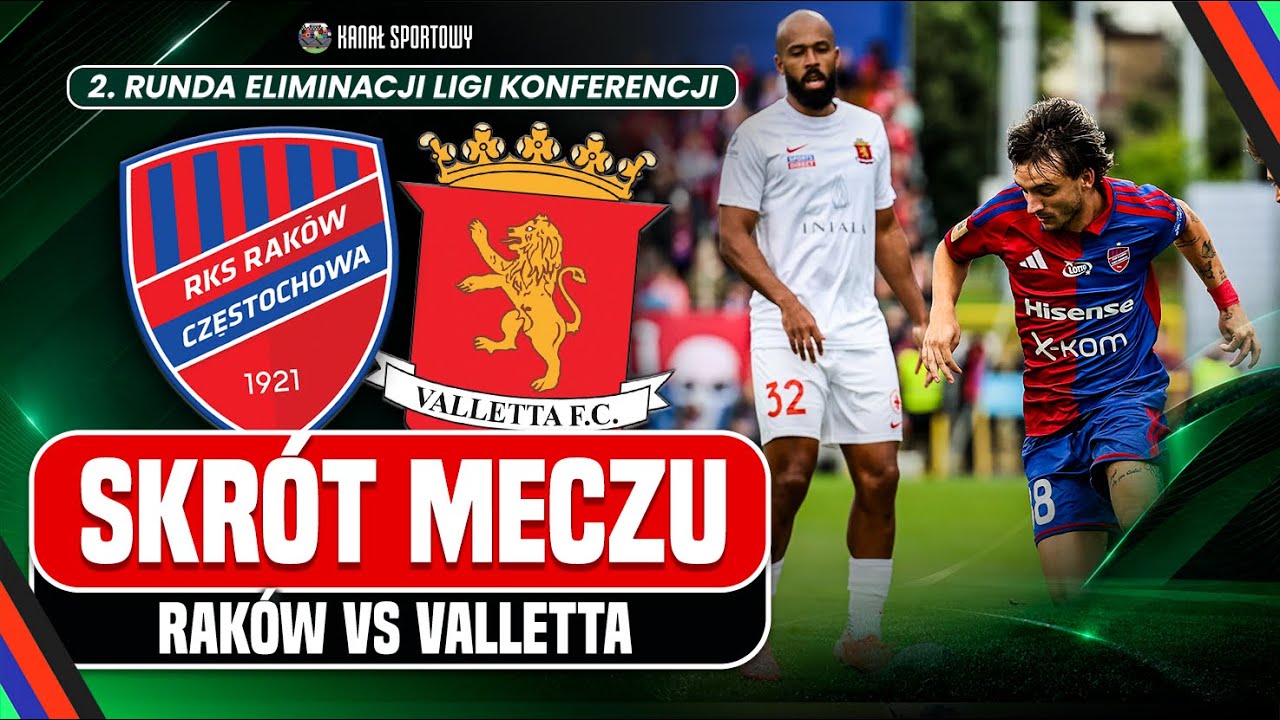 Raków Częstochowa 3–1 Valletta FC full highlights