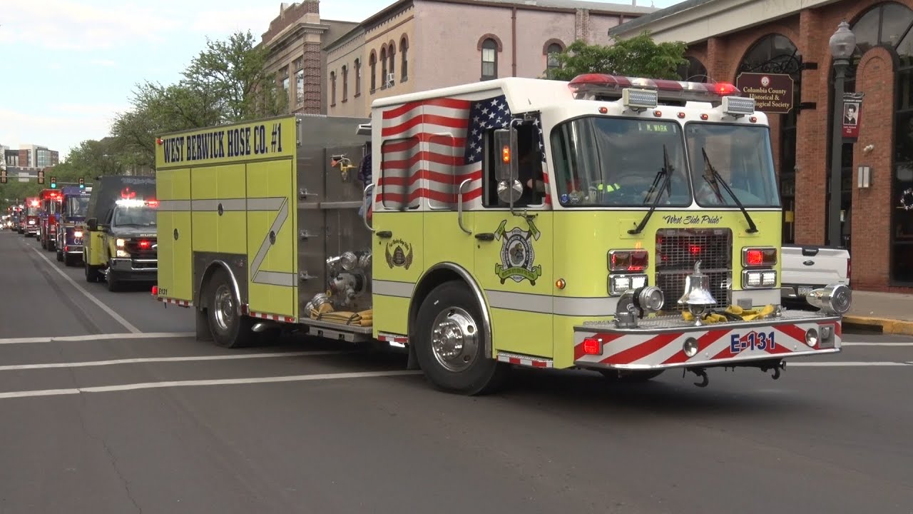 Bloomsburg, PA Fire Department 25th Anniversary Fire Apparatus Parade 5/2/25